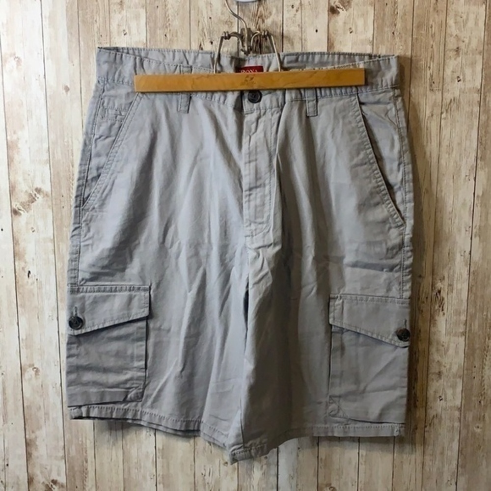 Merona Mens Light Grey Cargo Shorts